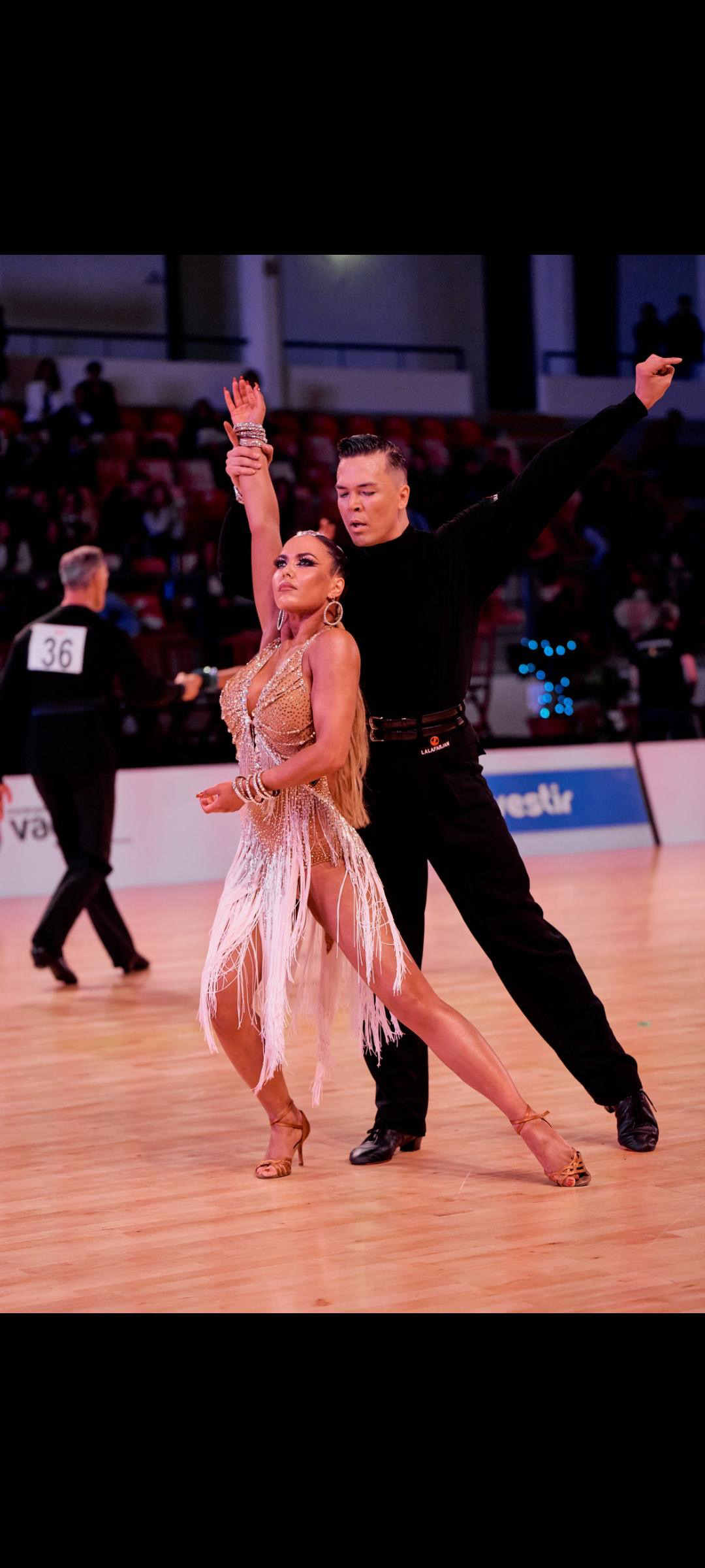 Sm 2025 Latin Senior James Johansson Leila Frovik