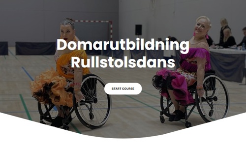 Domarutbildning rullstolsdans DSF